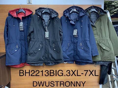 Kurtka wiosena damskie BH2213BIG 1 kolor 3XL-7XL 1