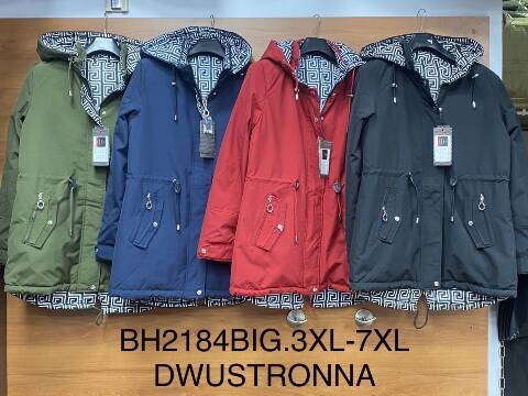 Kurtka wiosena damskie BH2184BIG 1 kolor 3XL-7XL 1