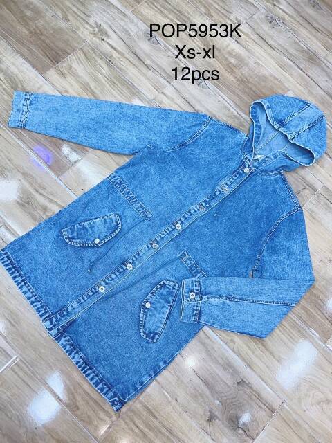 Kurtka jeansowa damskie POP5953K 1 kolor XS-XL 1