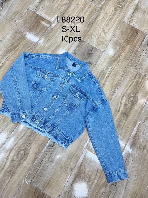 Kurtka jeansowa damskie L88220 1 kolor S-XL 1