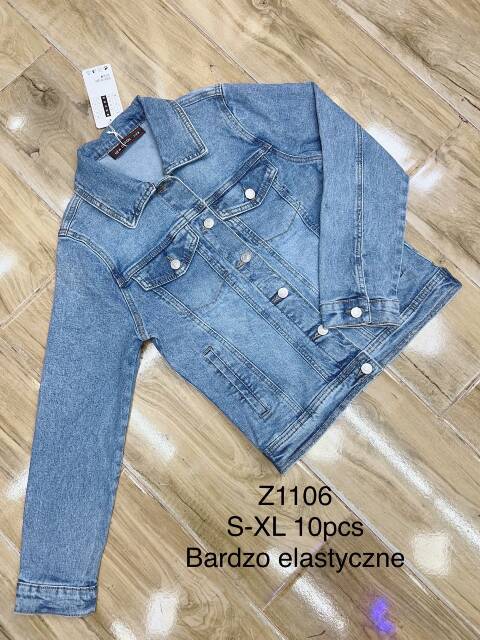 Kurtka jeansowa damskie Z1106 1 kolor S-XL 1