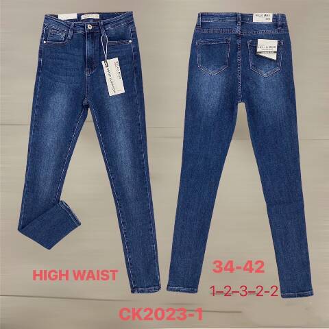 Jeansy damskie CL2023-1 1 Kolor 34-42 1