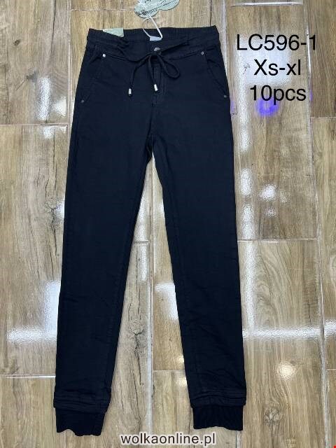 Jeansy damskie LC596-1 1 Kolor XS-XL