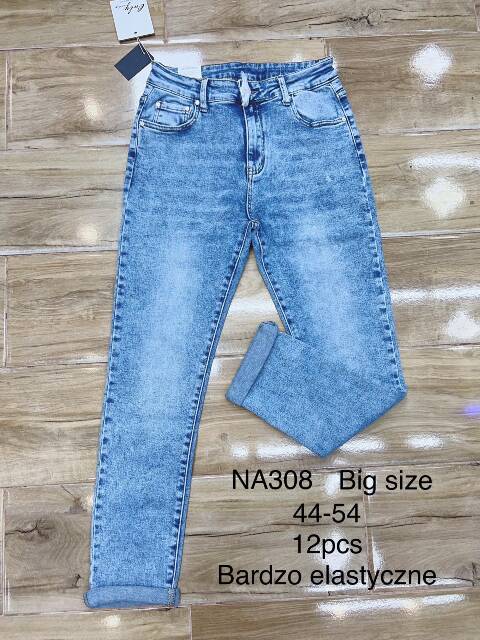 Jeansy damskie NA308 1 Kolor 44-54 1