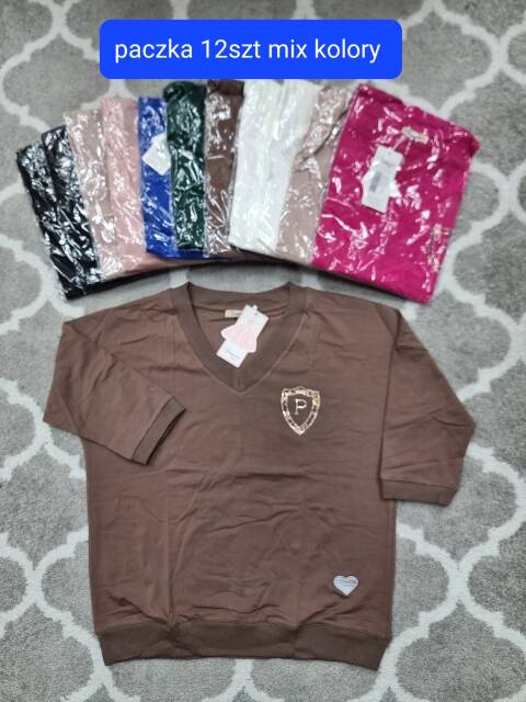 Bluza damskie 6884 Mix kolor Standard (Towar Tureckie)