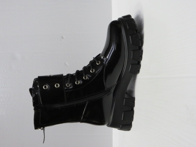 Botki Damskie A709 BLACK 36-41 OCIEPLANE 1