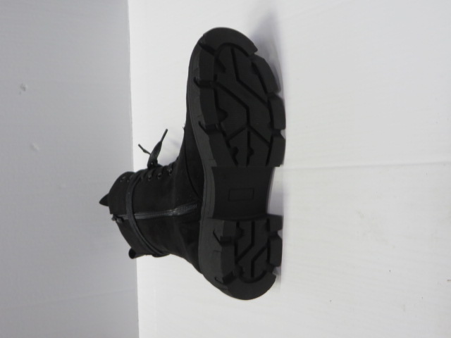 Botki Damskie DE316 BLACK 36-41 OCIEPLANE 2