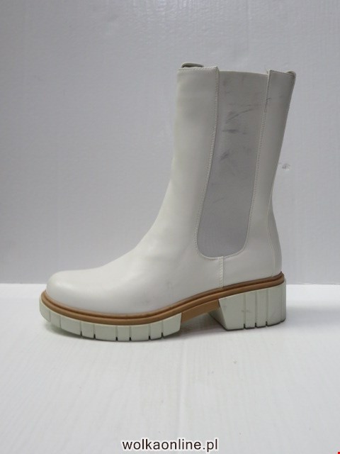 Botki Damskie A768 WHITE 36-41