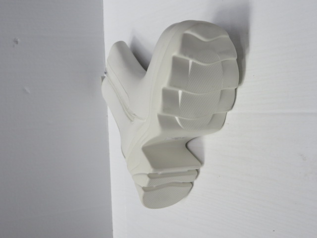 Botki Damskie  D53 WHITE 36-41 2