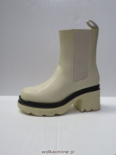 Botki Damskie D53 BEIGE 36-41