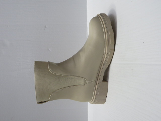 Botki Damskie D68 BEIGE 36-41 1