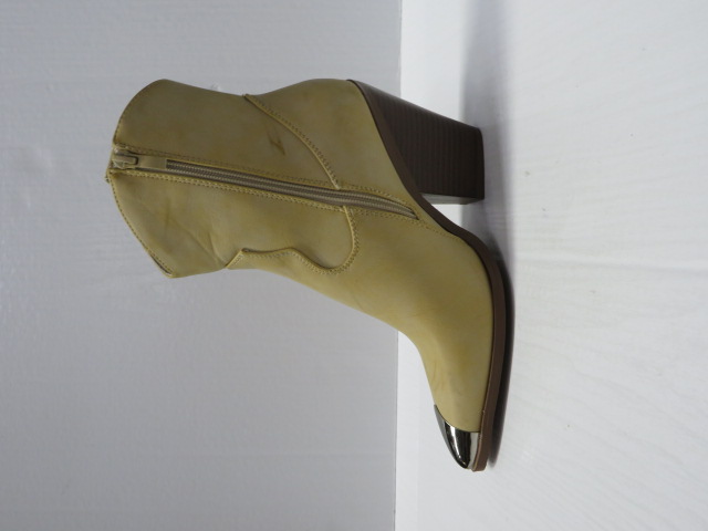 Botki Damskie C113 BEIGE 36-41 1