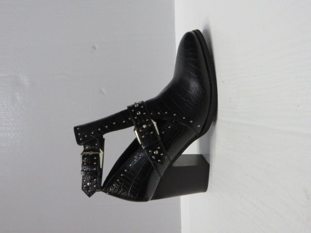 Botki Damskie 88257 BLACK/STONE 36-41