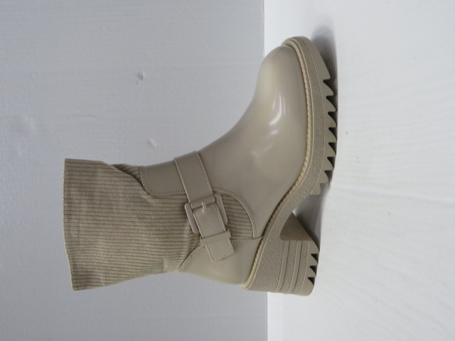 Botki Damskie M623 BEIGE 36-41 OCIEPLANE