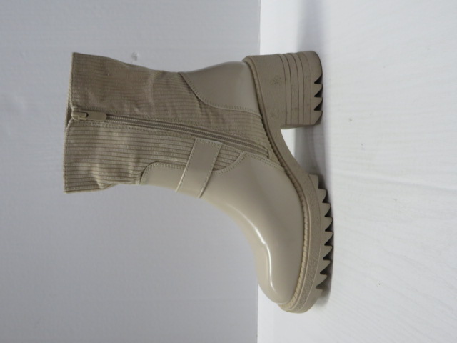 Botki Damskie M623 BEIGE 36-41 OCIEPLANE 1