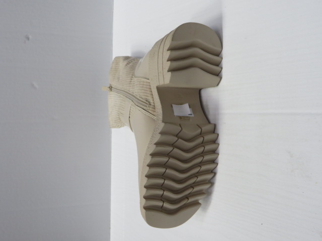Botki Damskie M623 BEIGE 36-41 OCIEPLANE 2