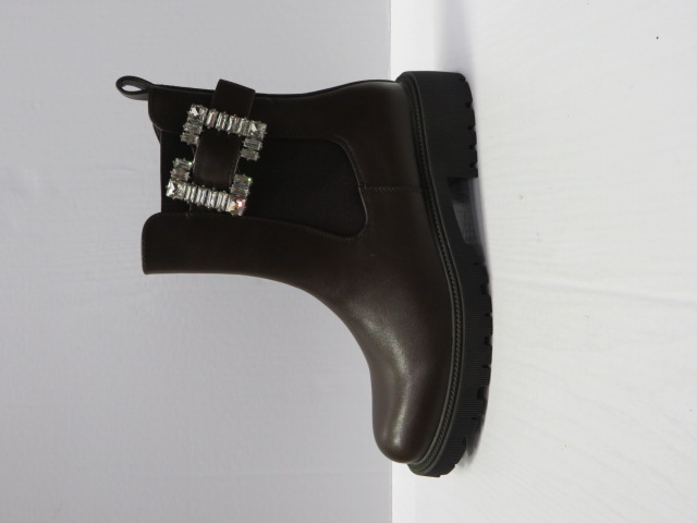 Botki Damskie R-177 BROWN 36-41 OCIEPLANE