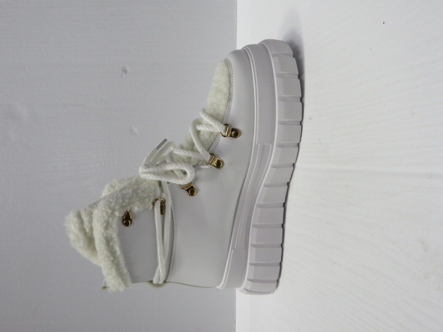 Botki Damskie SX131 WHITE 36-41 OCIEPLANE 1