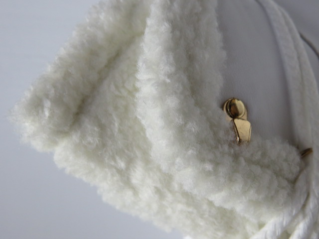 Botki Damskie SX131 WHITE 36-41 OCIEPLANE 3