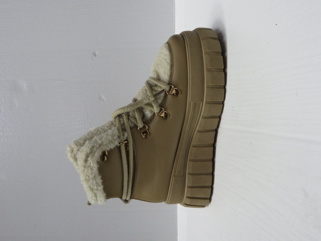 Botki Damskie SX131 KHAKI 36-41 OCIEPLANE 1