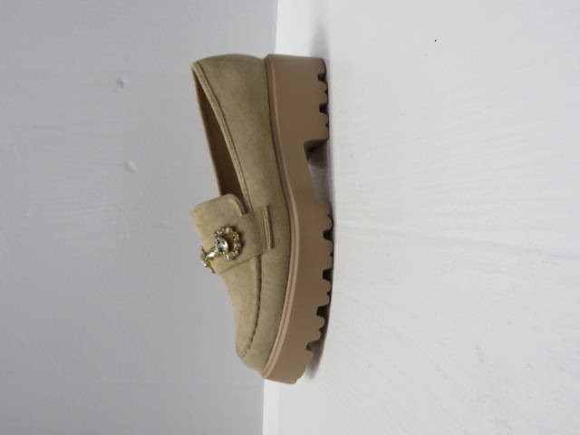 Półbuty Damskie L11-205 KHAKI 36-41