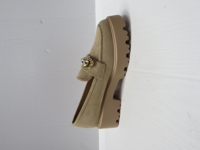 Półbuty Damskie L11-205 KHAKI 36-41 1