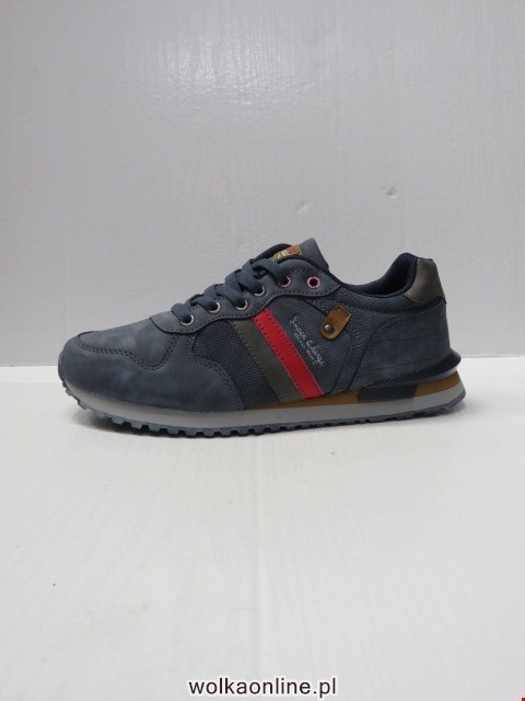 Sportowe męskie A2327-2 NAVY/RED 41-46
