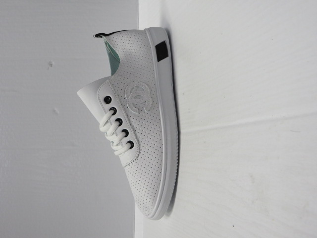 Trampki damskie SJ2301-2 WHITE/BLACK 36-41