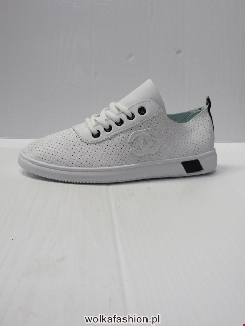 Trampki damskie SJ2301-2 WHITE/BLACK 36-41