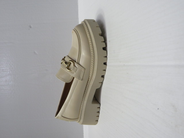 Półbuty Damskie NN314 BEIGE PU 36-41