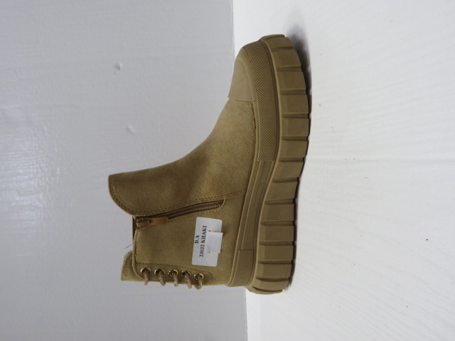 Botki Damskie 23032 KHAKI 36-41 1
