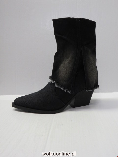 Botki Damskie 668 BLACK 36-41