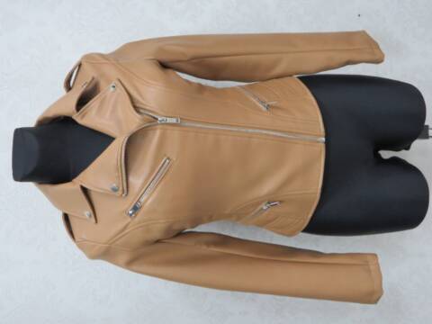 Kurtka skórzana damskie P-63099 1 kolor S-2XL