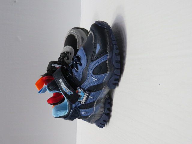 Buty Sportowe Dziecięce D5150 BLACK/BLUE/PINK 21-25