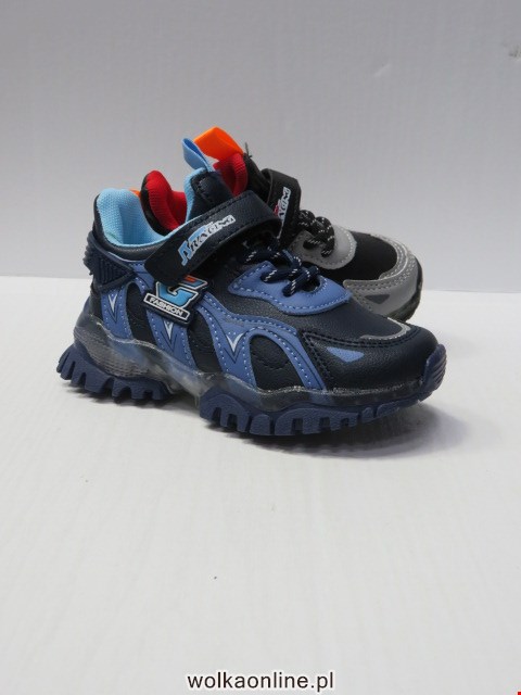 Buty Sportowe Dziecięce D5150 BLACK/BLUE/PINK 21-25