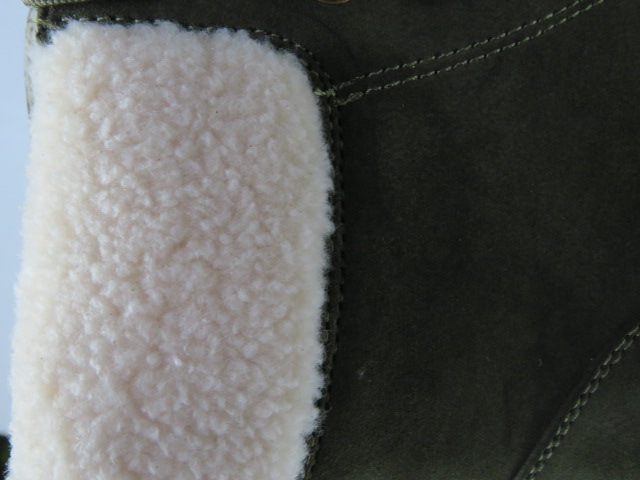 Botki Damskie F6278 GREEN 36-41 OCIEPLANE 3