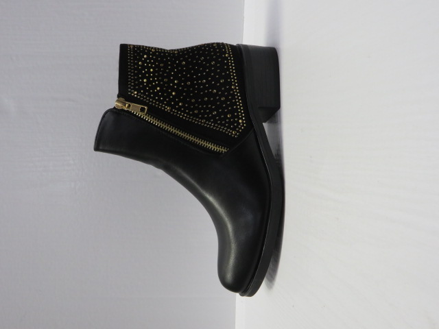 Botki Damskie D7-6 BLACK 36-41