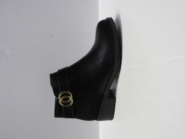 Botki Damskie D7-7 BLACK 36-41