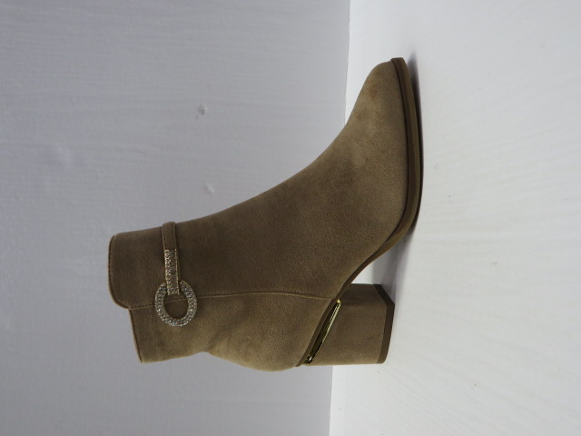 Botki Damskie BM89 KHAKI 36-41 OCIEPLANE