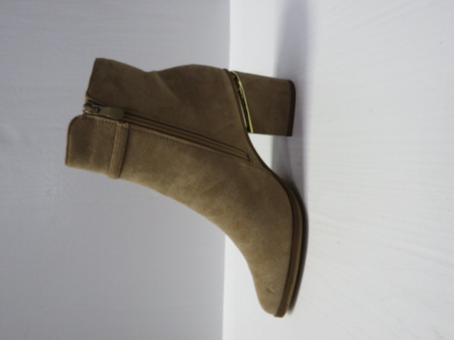 Botki Damskie BM89 KHAKI 36-41 OCIEPLANE 1