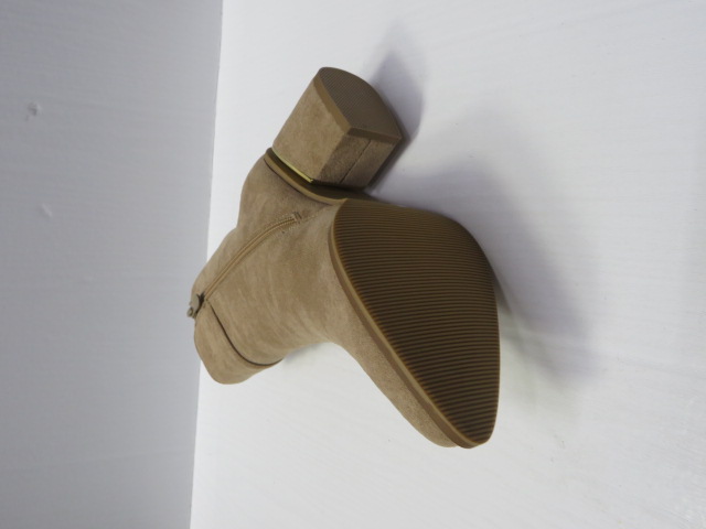 Botki Damskie BM89 KHAKI 36-41 OCIEPLANE 2