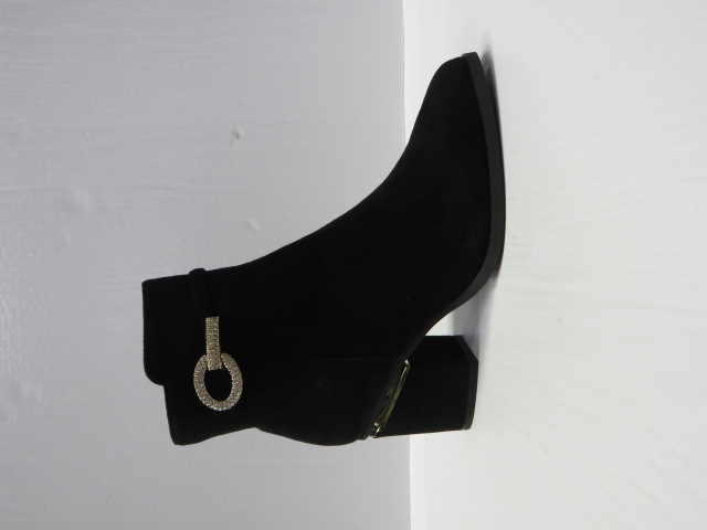 Botki Damskie BM89 BLACK 36-41 OCIEPLANE