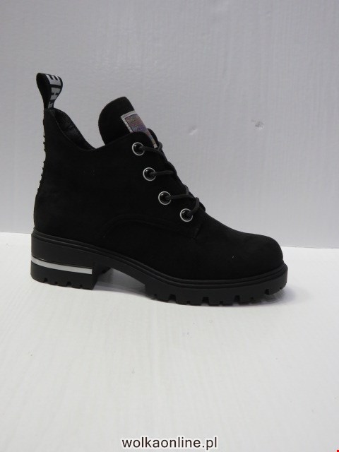 Botki Damskie 0-206 BLACK 36-41 OCIEPLANE