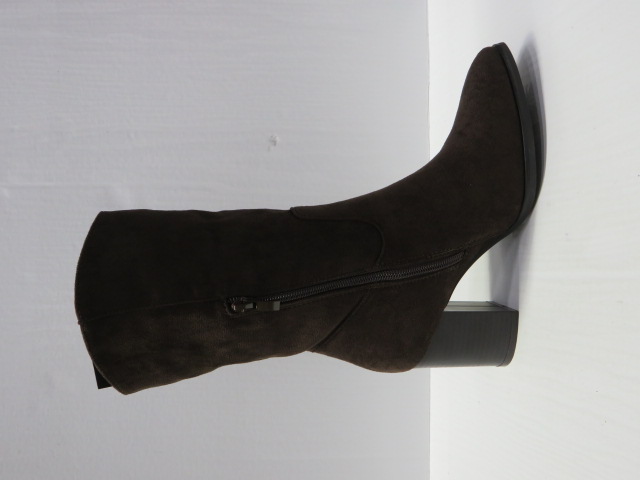 Botki Damskie 8613A BROWN 36-41 OCIEPLANE 1