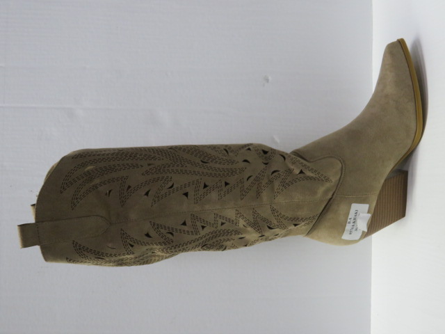 Kozaki Damskie 8576A KHAKI 36-41 1