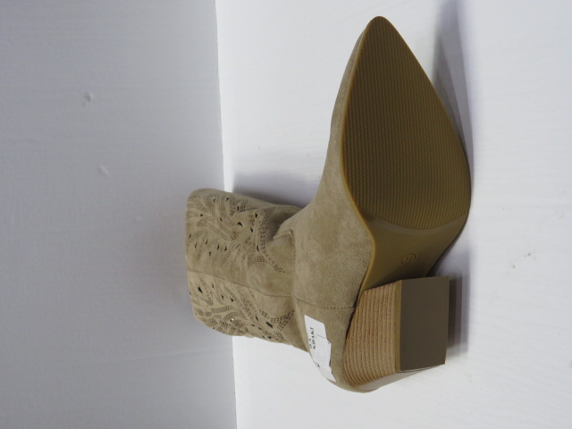 Kozaki Damskie 8576A KHAKI 36-41 2