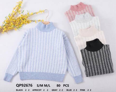 Sweter damskie QP92676 Mix kolor S/M-L/XL 1