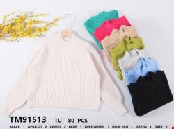 Sweter damskie TM91513 Mix kolor Standard