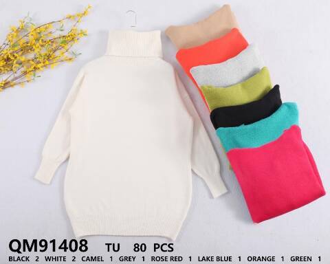 Sweter damskie QM91408 Mix kolor Standard 1