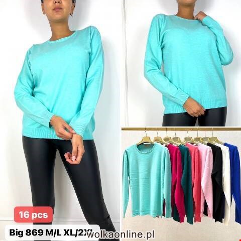 Sweter damskie 869 Mix kolor M-2XL